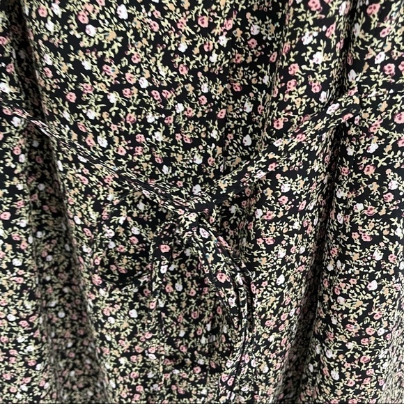 Thyme Maternity, Floral Print Halter Top Maternity Dress,Size S - Picture 9 of 9